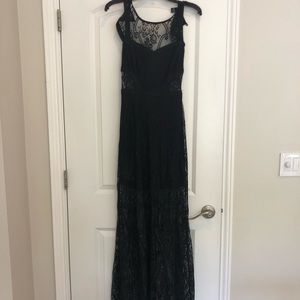 NWOT Black Long Dress